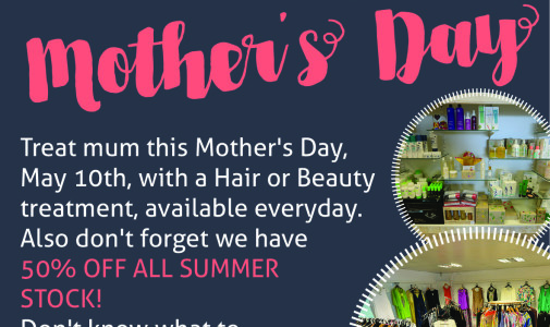 Hair on Harrington – Ad Design