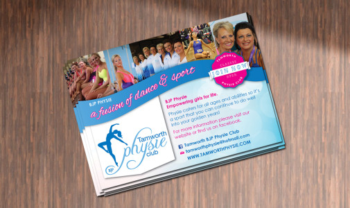 Tamworth Physie Flyer Design